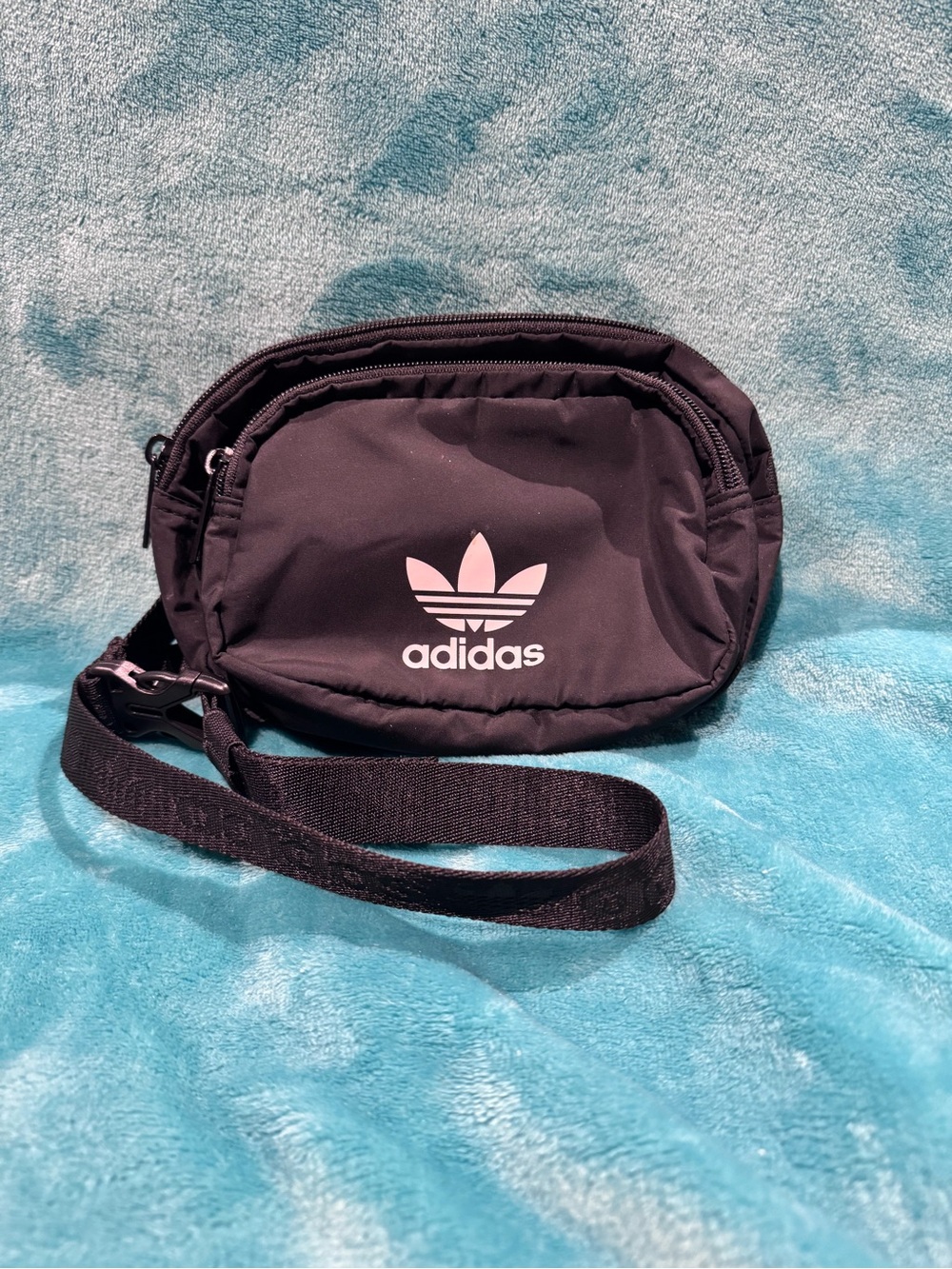 Adidas Black Trefoil Sling/Belt Bag